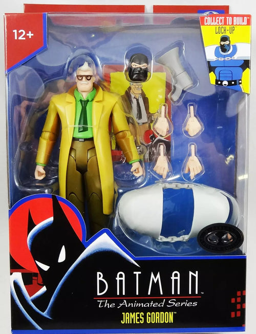 DC Comics Batman Animated Series Commissioner Gordon Figure