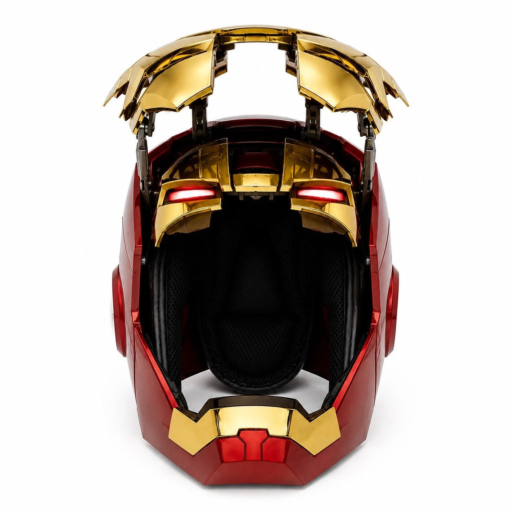 Iron-Man MK 5 Electronic Helmet: Voice & Remote Controlled (Gold)