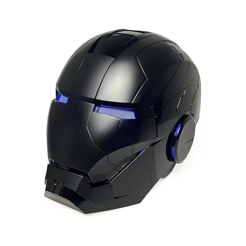 Iron-Man MK 5 Electronic Helmet: Voice & Remote Controlled (Black)