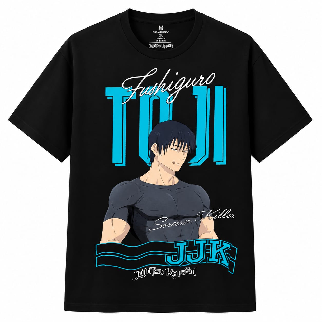 Jujutsu Kaisen 8373 Black T Shirt