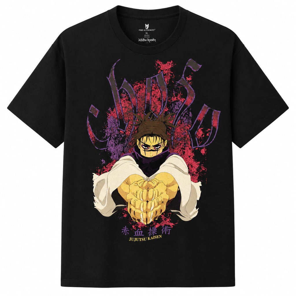 JUJUTSU KAISEN-S2 6562 BLACK YOUNG MEN TSHIRT