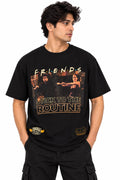 Friends 9082 Black T Shirt