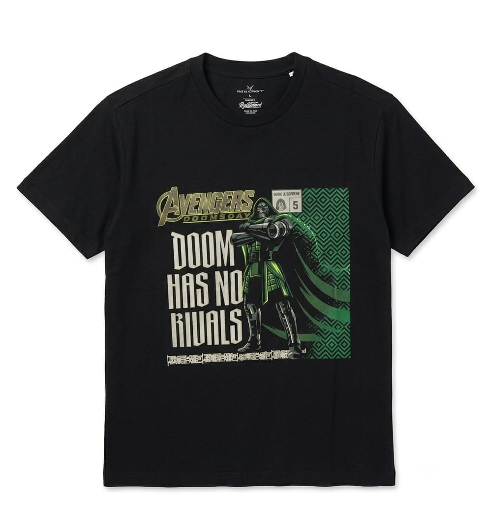 Avengers 9097 Black T Shirt