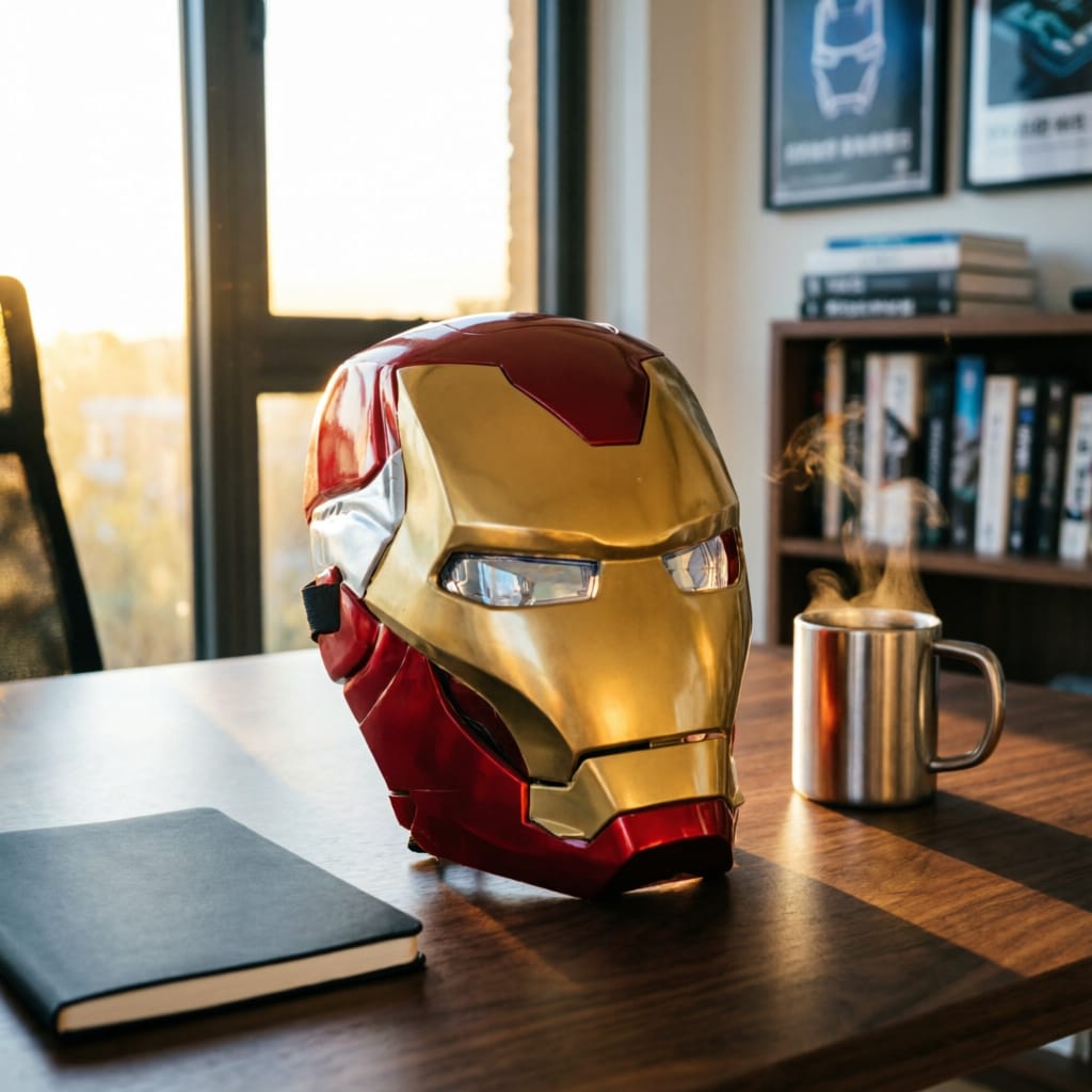 Marvel Avengers Iron Man Flip FX Mask