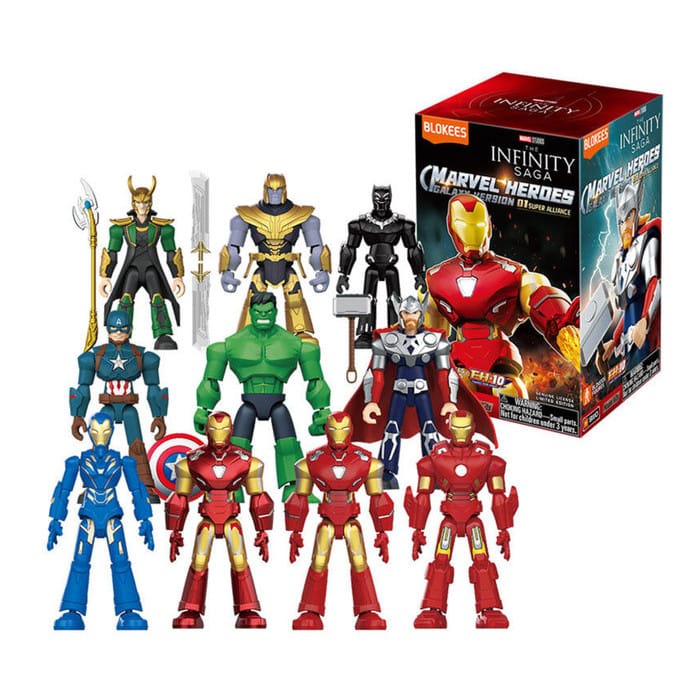 Marvel Blokees Figurines BlindBox (Single)