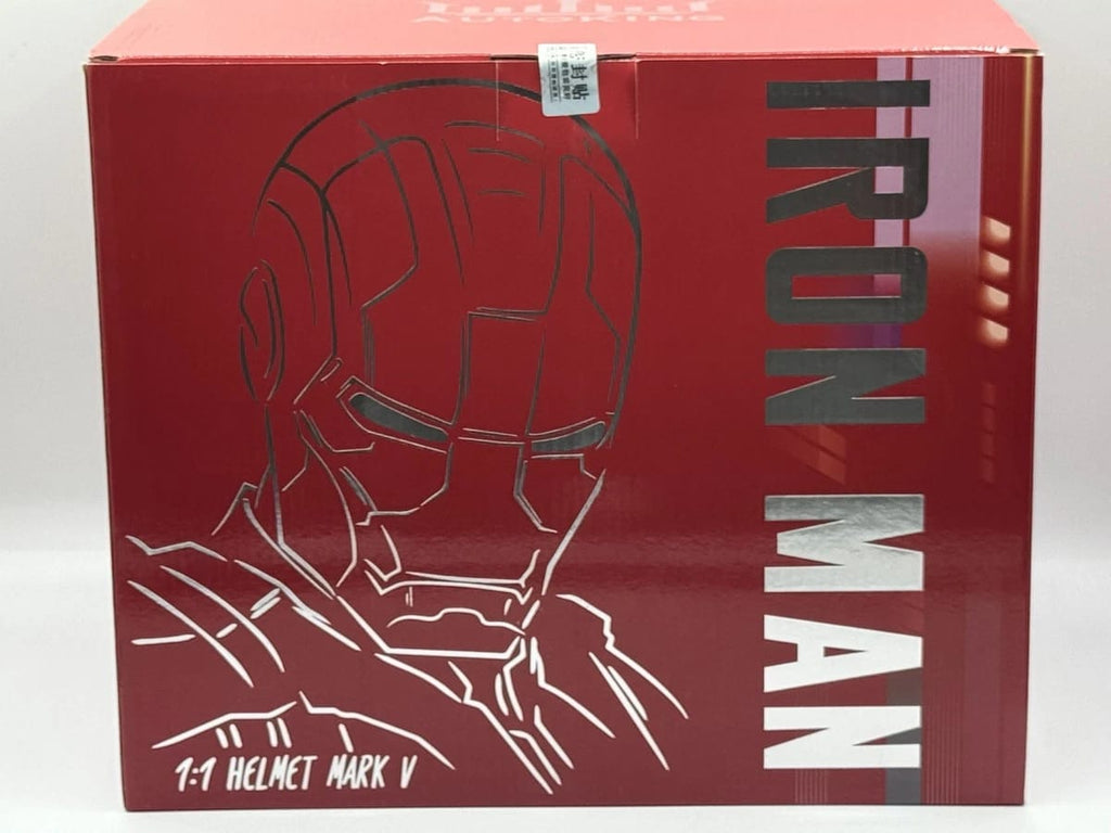 Iron-Man MK 5 Electronic Helmet: Voice & Remote Controlled (Silver)