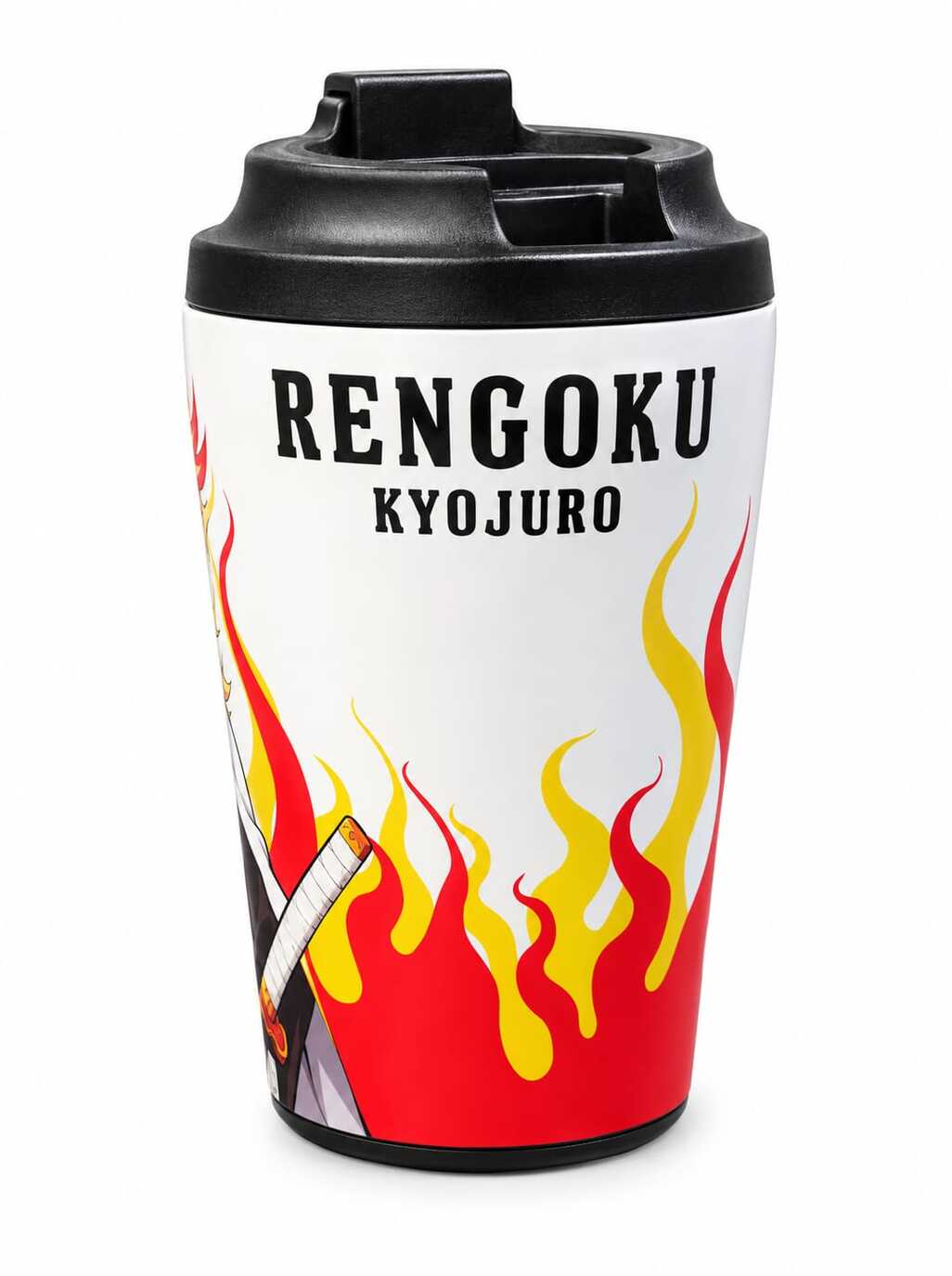 Rengoku Kyojuro Flame Design Tumbler