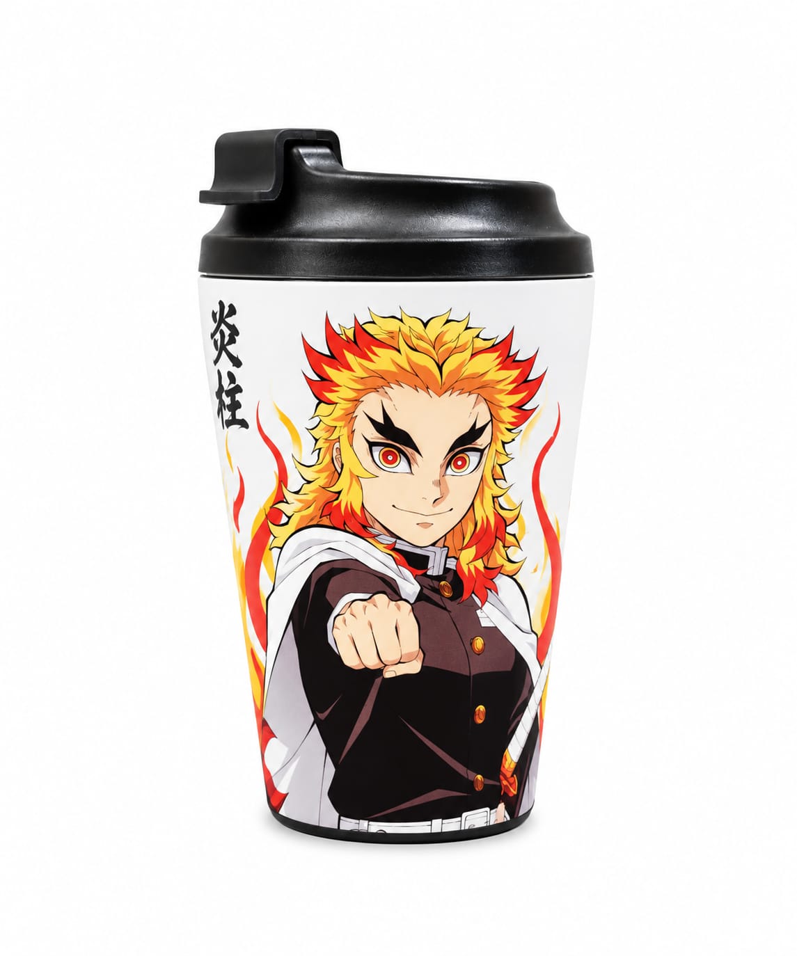 Rengoku Kyojuro Flame Design Tumbler