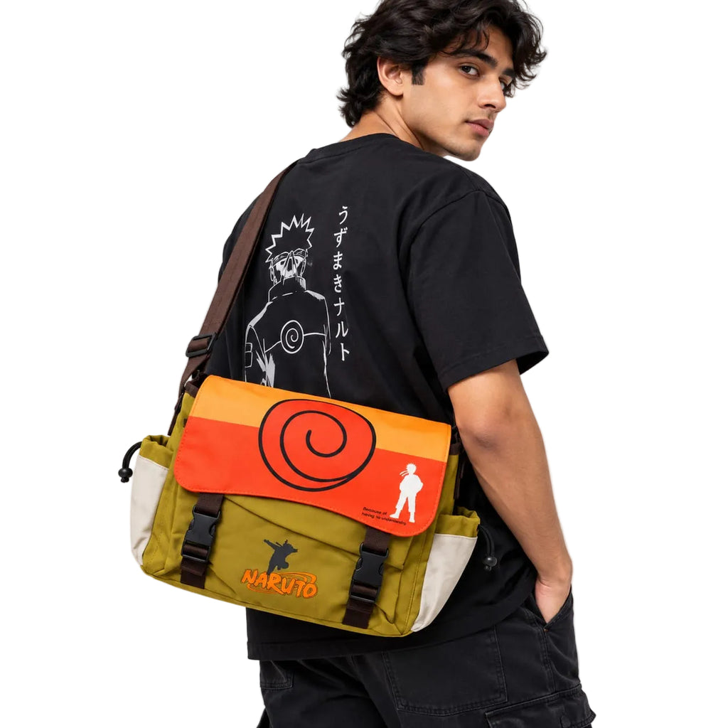 Naruto Logo Messenger Bag