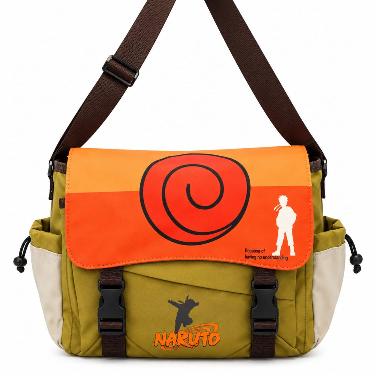 Naruto Logo Messenger Bag