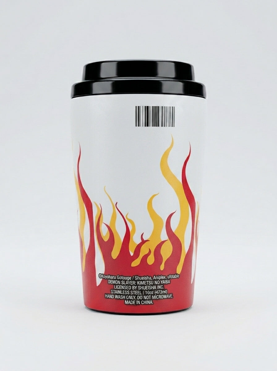 Rengoku Kyojuro Flame Design Tumbler