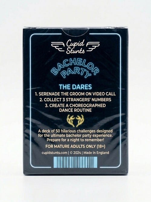 Cupid Stunt Cards - The Bachelorette Party Dares