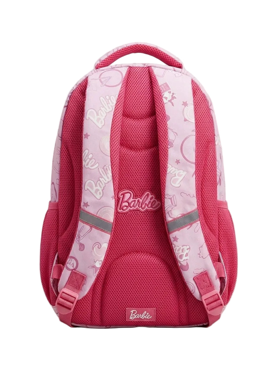 Pink Barbie Backpack - Synthetic Material