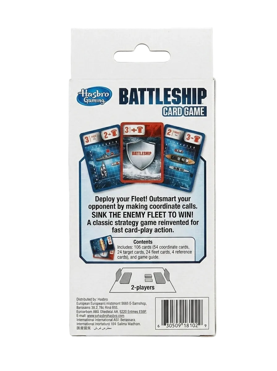 Battleship Card Game - Classic Naval Combat Strategy