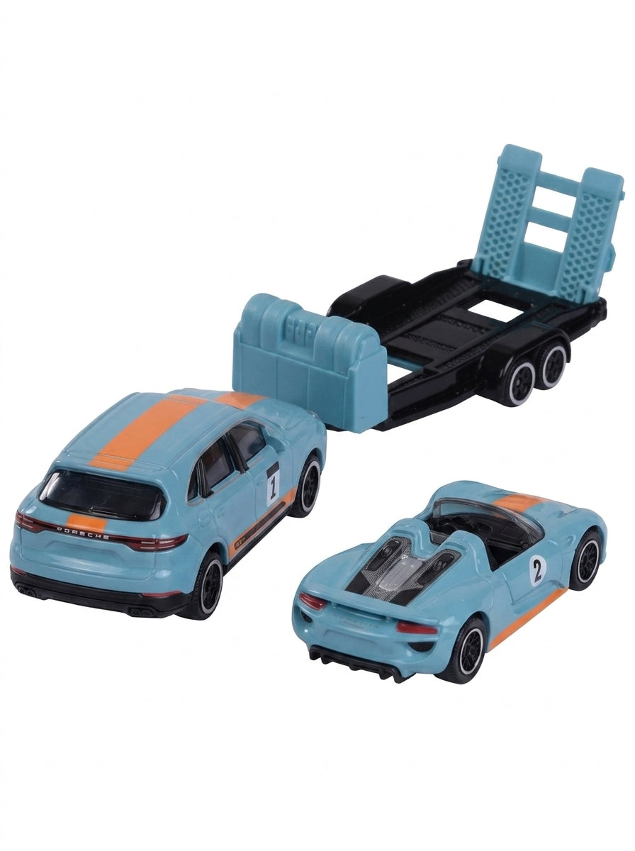 Majorette Porsche Deluxe Trailer