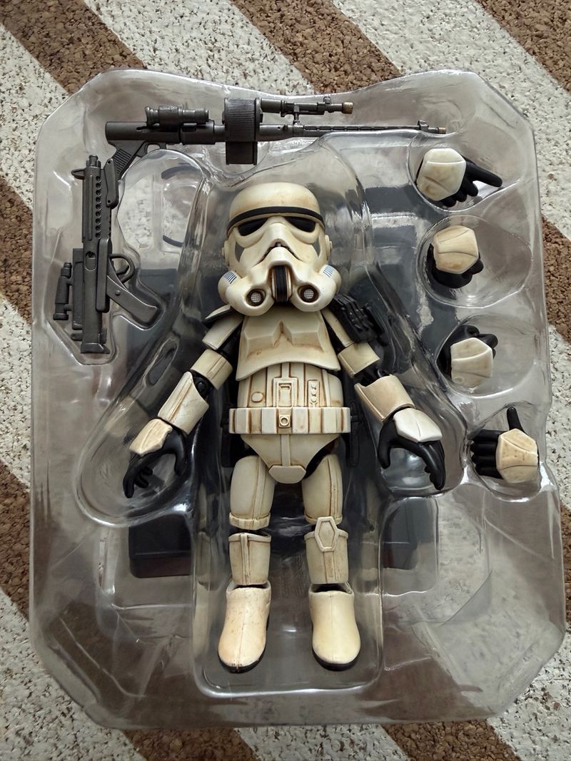 Star Wars Stormtrooper Action Figure - White Plastic
