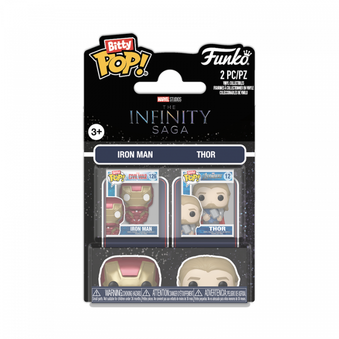 FUNKO BITTY POP 2 Pack Marvel Iron Man & Thor