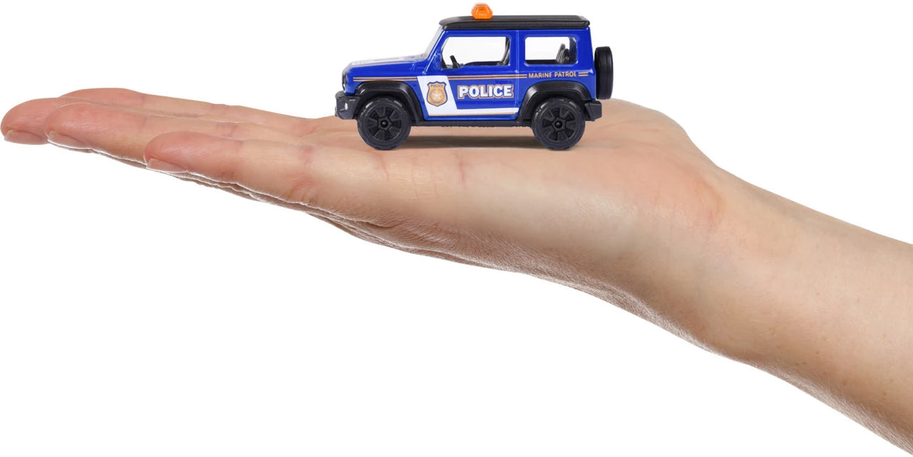 Majorette Rescue Metal Toy Cars - 3 Pack