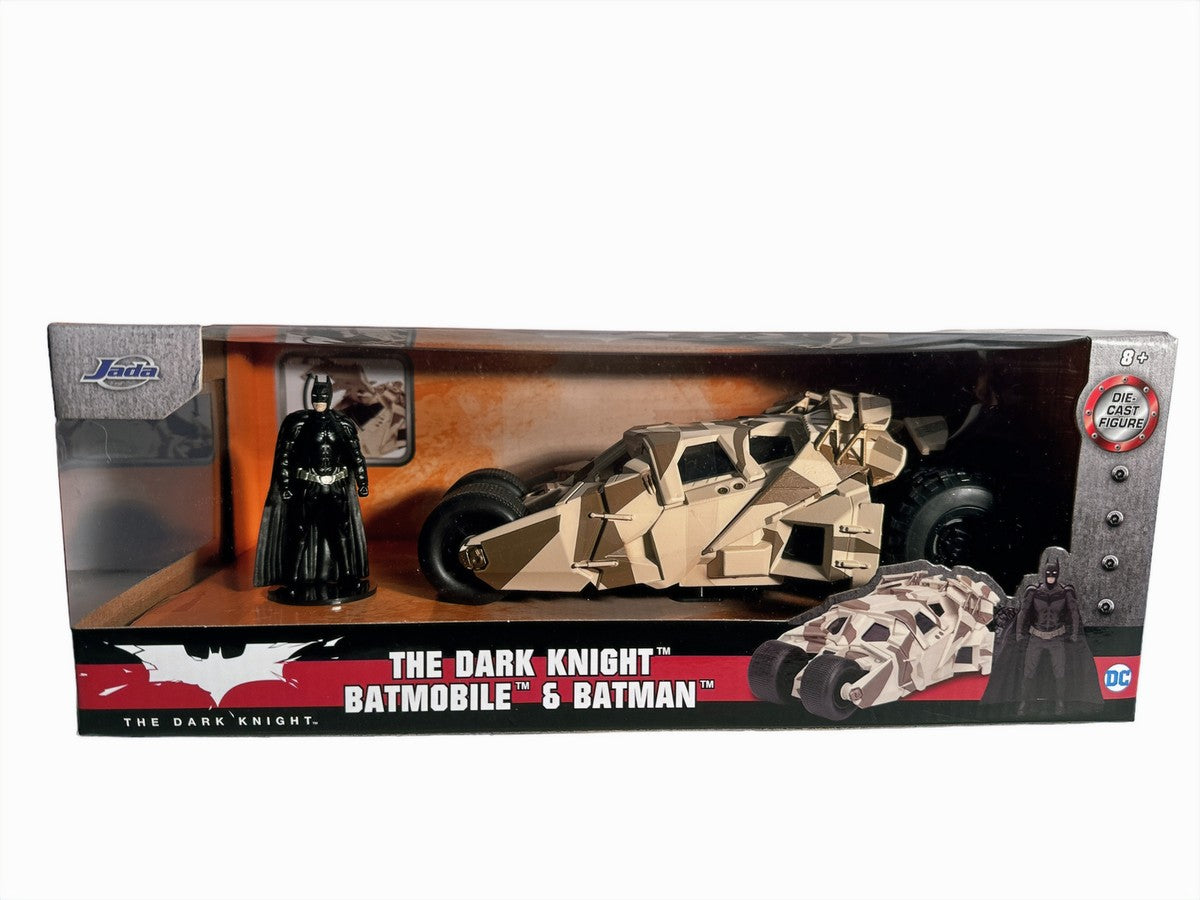 The Dark Knight Batmobile Die-cast Vehicle with Batman