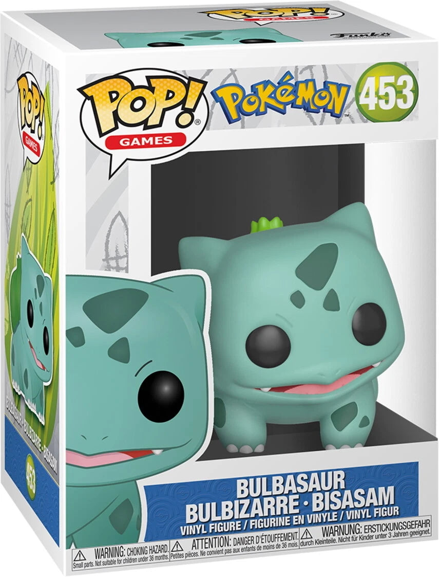 Funko Pop! Games: Pokemon - Bulbasaur Vinyl Figure #453