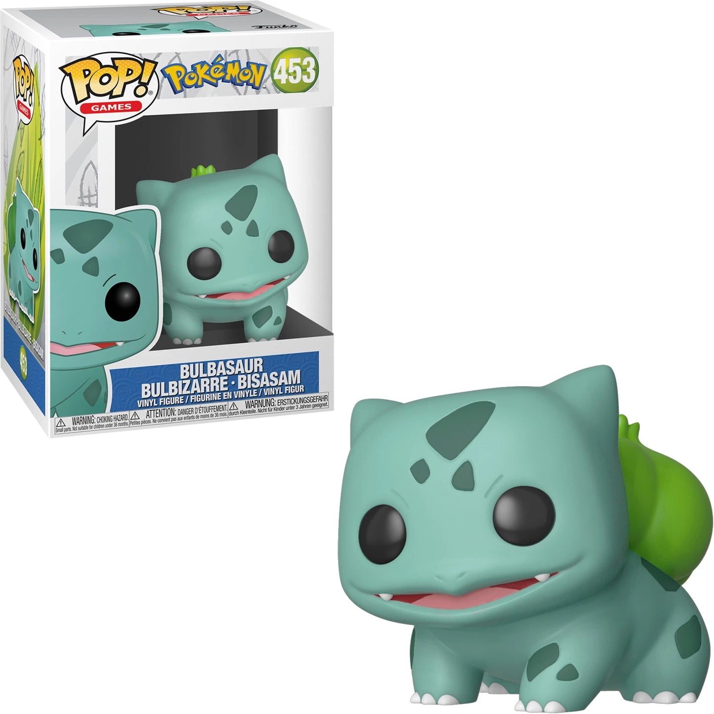 Funko Pop! Games: Pokemon - Bulbasaur Vinyl Figure #453