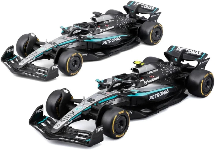 2025 Mercedes w16 Twin Pack 1:43 George Russell F1