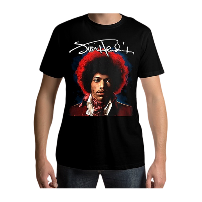 Jimi Hendrix Both Sides Of The Sky Black T Shirt - www.entertainmentstore.in