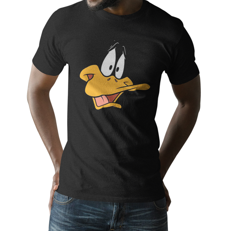 Daffy Duck Black Mens T Shirt - www.entertainmentstore.in