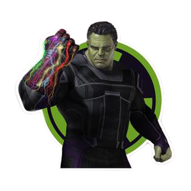 Hulk Gauntlet Sticker - www.entertainmentstore.in