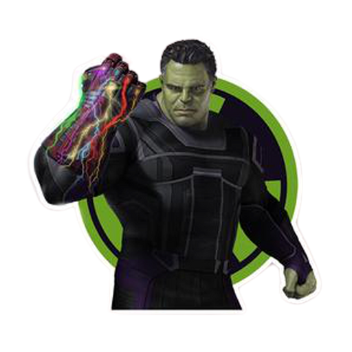 Hulk Gauntlet Sticker - www.entertainmentstore.in