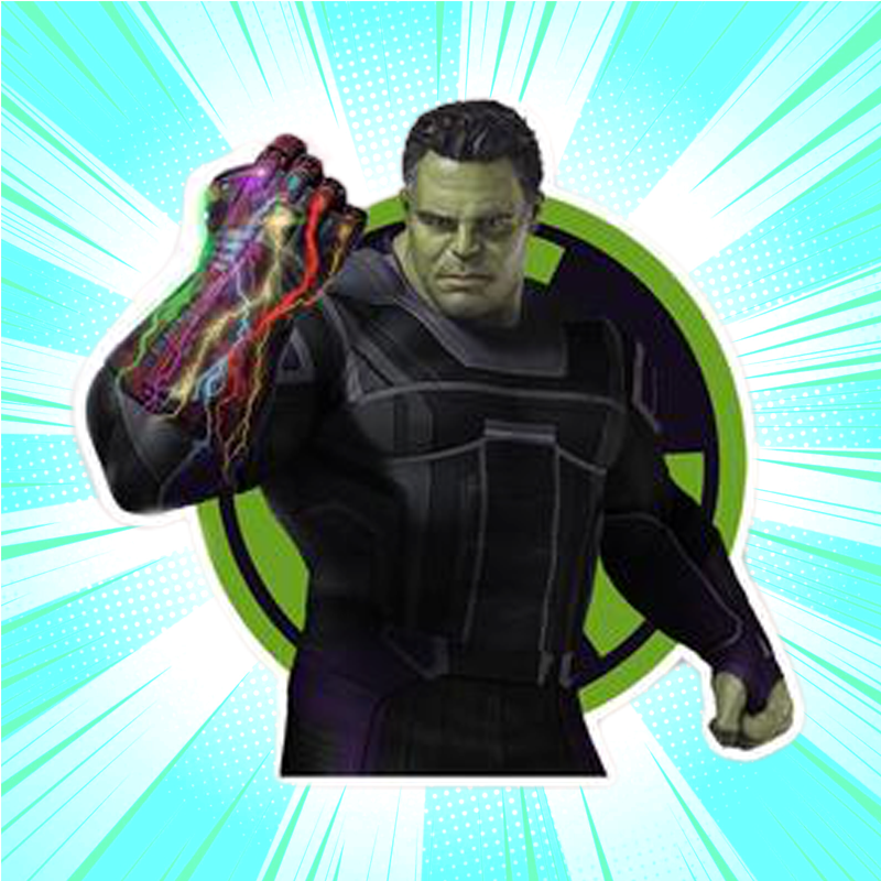 Hulk Gauntlet Sticker - www.entertainmentstore.in