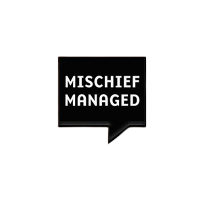 The Mischief Managed Pin - www.entertainmentstore.in