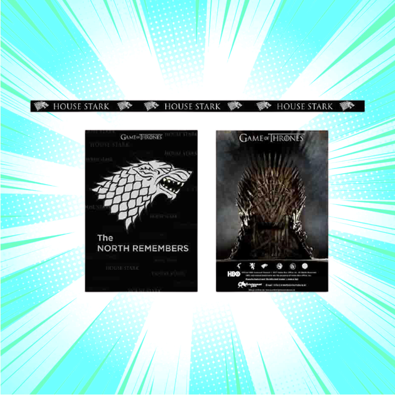 Game of Thrones House Stark Lanyard - www.entertainmentstore.in