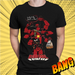 Deadpool Hang Black Mens T Shirt - www.entertainmentstore.in