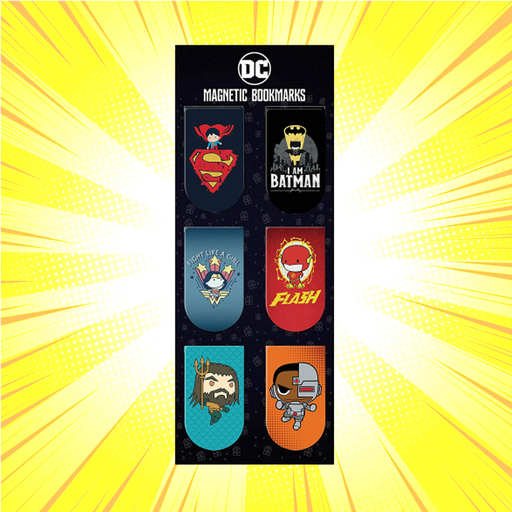 DC Comics New Pack Of 6 Bookmark - www.entertainmentstore.in