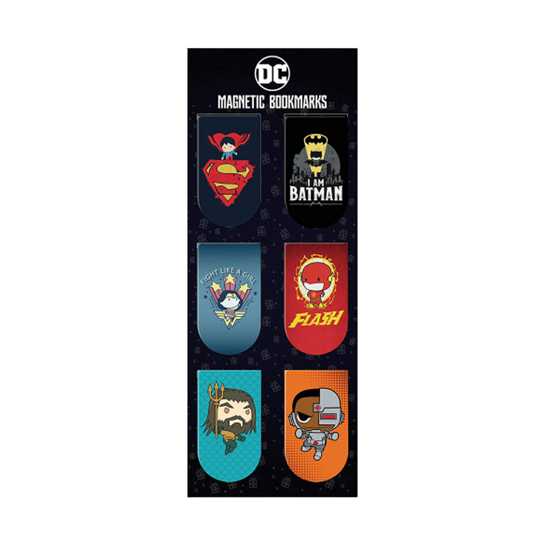 DC Comics New Pack Of 6 Bookmark - www.entertainmentstore.in
