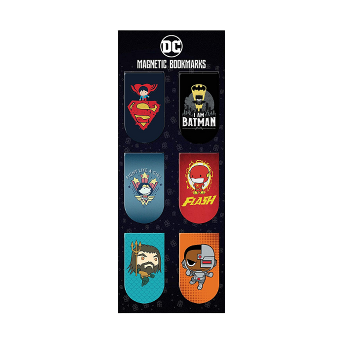 DC Comics New Pack Of 6 Bookmark - www.entertainmentstore.in