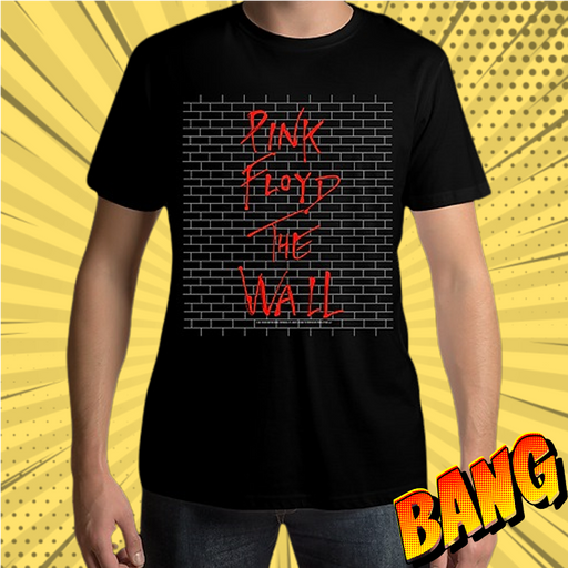 Pink Floyd M Wall Black T Shirt - www.entertainmentstore.in