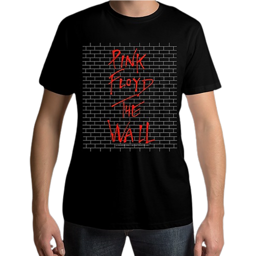 Pink Floyd M Wall Black T Shirt - www.entertainmentstore.in