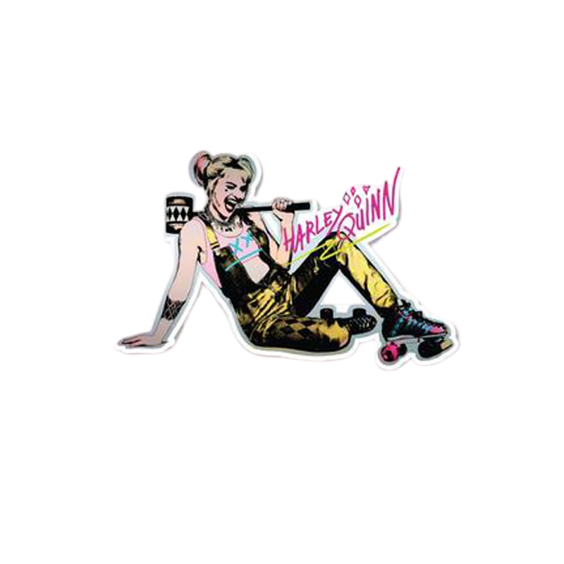 Harley Quinn Xo Xo Sticker - www.entertainmentstore.in