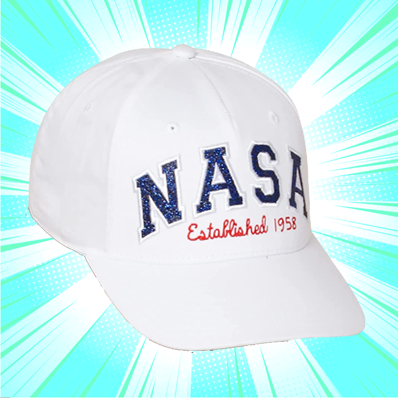 Nasa 349 White Cap - www.entertainmentstore.in