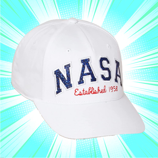 Nasa 349 White Cap - www.entertainmentstore.in