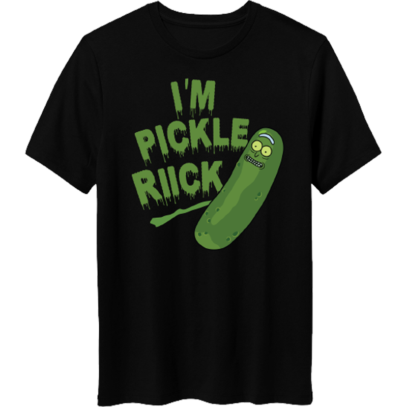 Rick And Morty 1414 Black Mens T Shirt - www.entertainmentstore.in