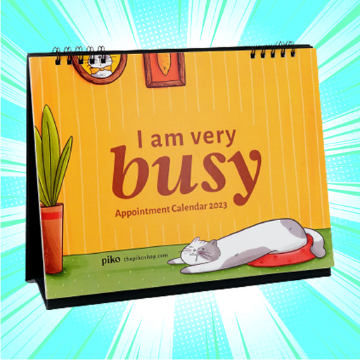 I Am Very Busy Appiontment Desk Calendar 2023 - www.entertainmentstore.in