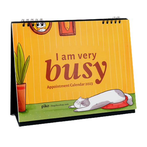 I Am Very Busy Appiontment Desk Calendar 2023 - www.entertainmentstore.in