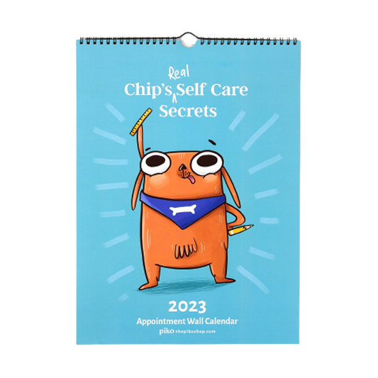 Chips Real Self Care Secrets Appointment Wall Calendar 2023 - www.entertainmentstore.in