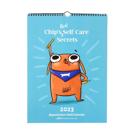 Chips Real Self Care Secrets Appointment Wall Calendar 2023 - www.entertainmentstore.in