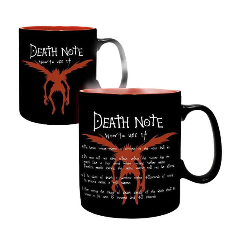 Death Note Kira Ryuk Heat Change Mug - www.entertainmentstore.in