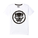 Black Panther (2291) White Kids T Shirt - www.entertainmentstore.in
