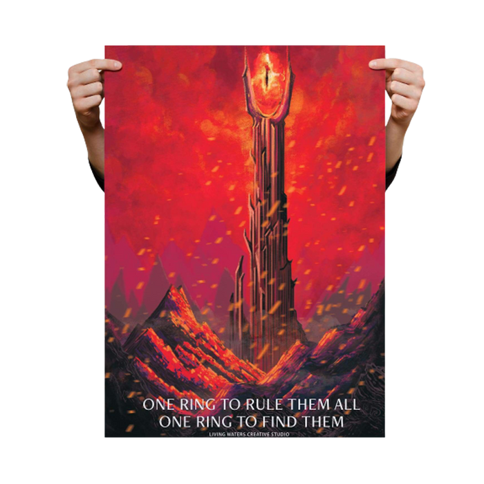 The One Ring A3 Poster - www.entertainmentstore.in
